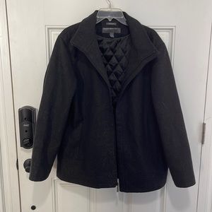 Perry Ellis wool coat